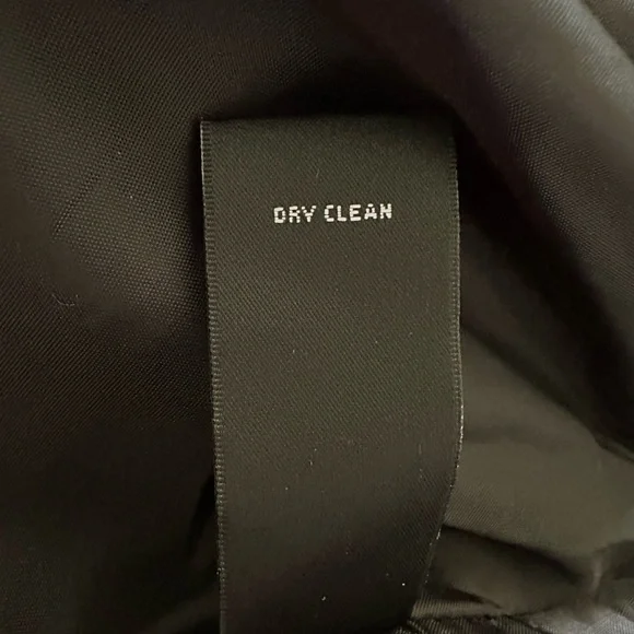 Karl Lagerfeld for Macy's Metallic Tweed Dress Zip Front Gray w/ Epaulets Size M - Picture 10 of 16